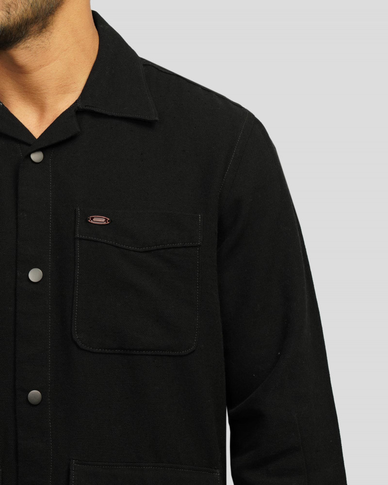 خرید و قیمت پیراهن کتان مردانه مشکی 24452314