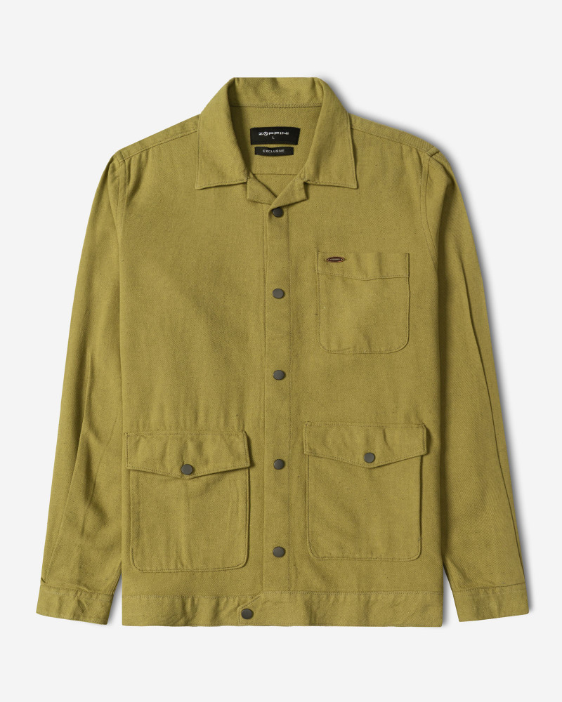 خرید و قیمت پیراهن کتان مردانه سبز 24452314