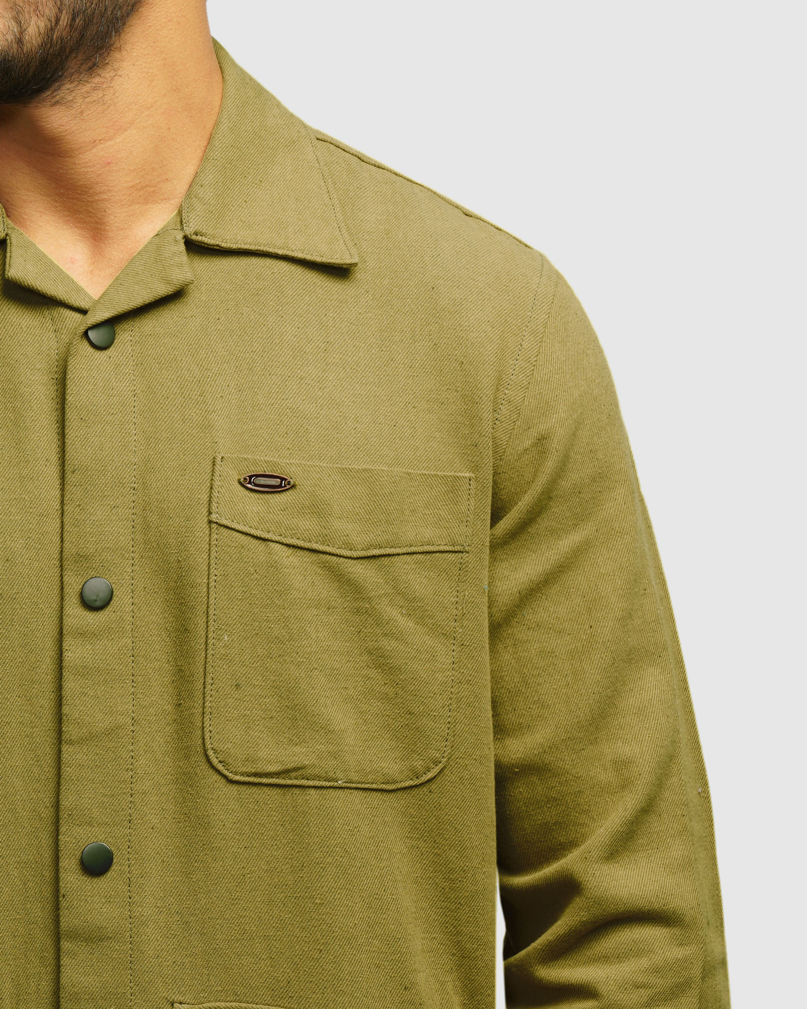 خرید و قیمت پیراهن کتان مردانه سبز 24452314