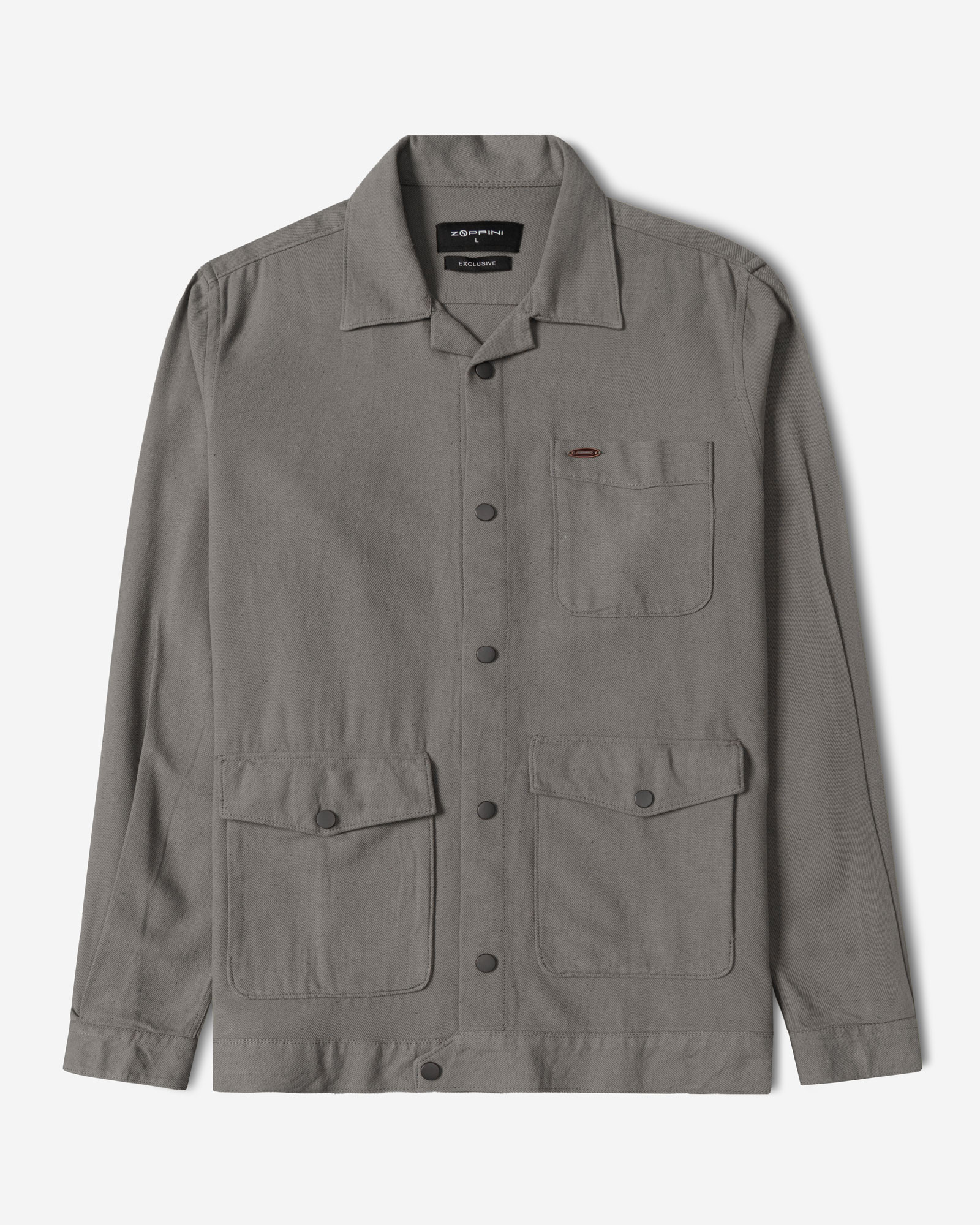 خرید و قیمت پیراهن کتان مردانه خاکستری 24452314