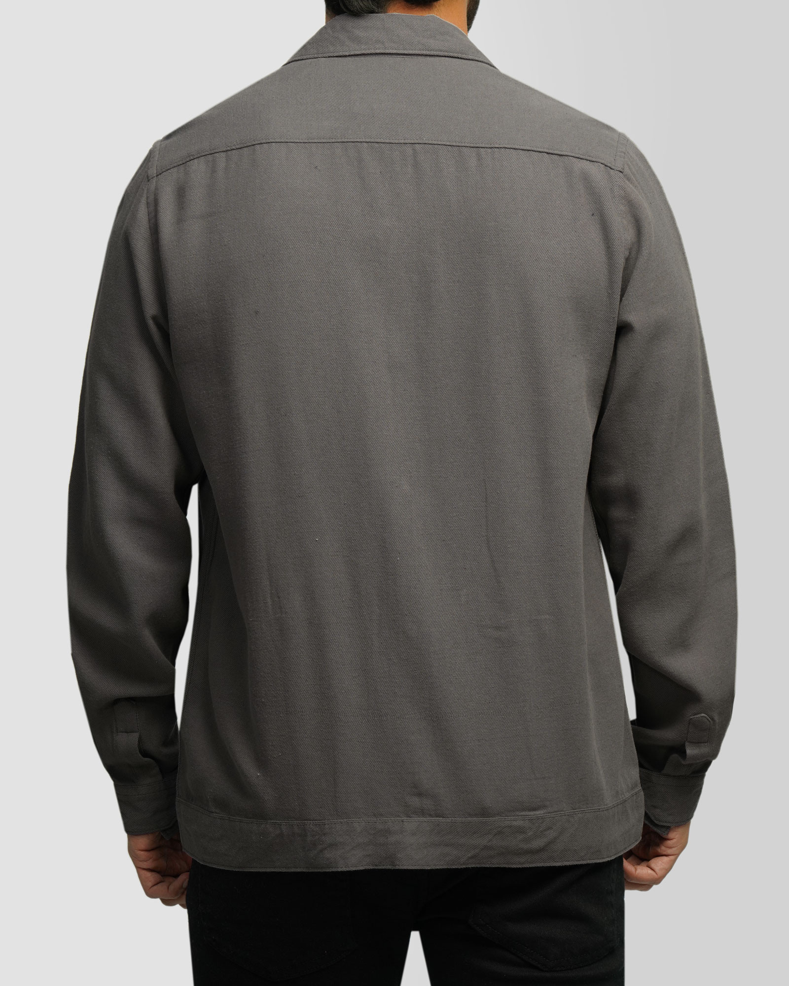 خرید و قیمت پیراهن کتان مردانه خاکستری 24452314