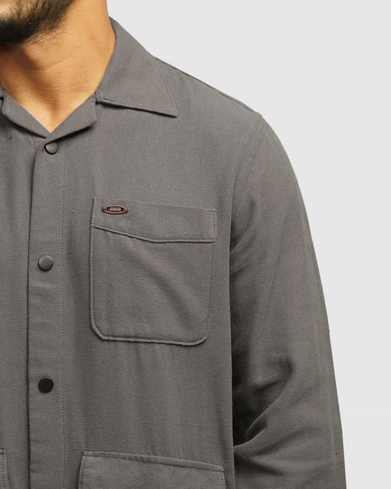 خرید و قیمت پیراهن کتان مردانه خاکستری 24452314