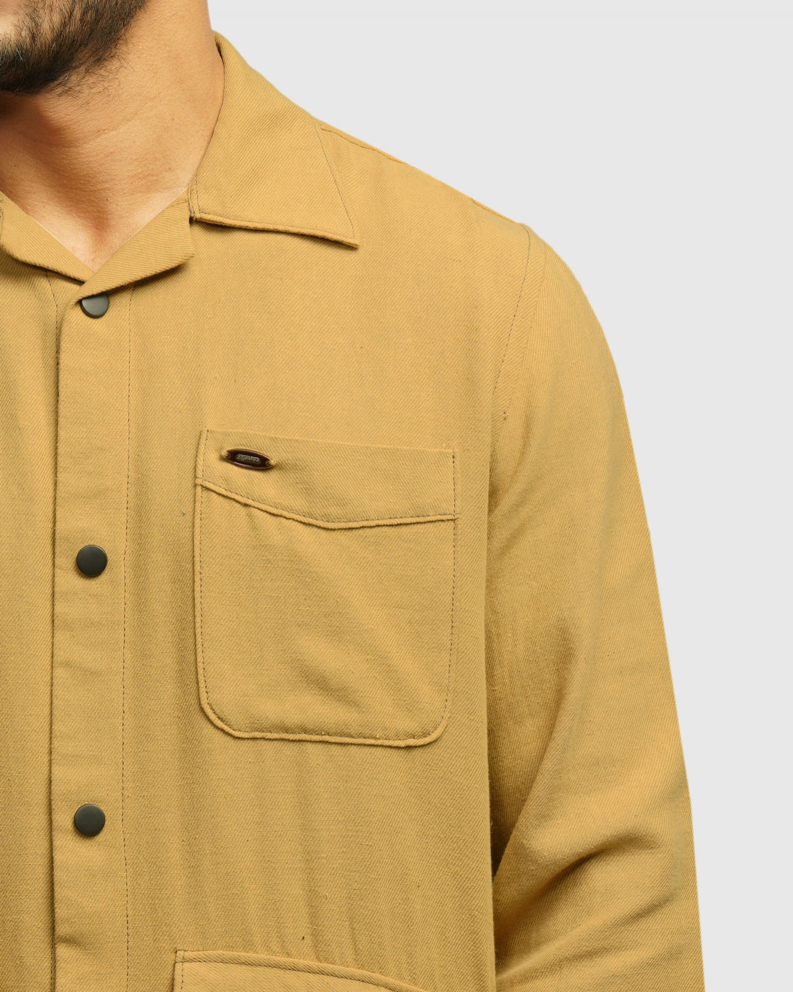 خرید و قیمت پیراهن کتان مردانه کرم 24452314