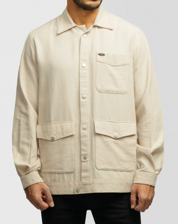 خرید و قیمت پیراهن کتان مردانه کرم روشن 24452314