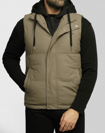 پافر مردانه کلاه دار سبز 24453189