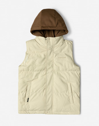 پافر مردانه کلاه دار کرم 24453189