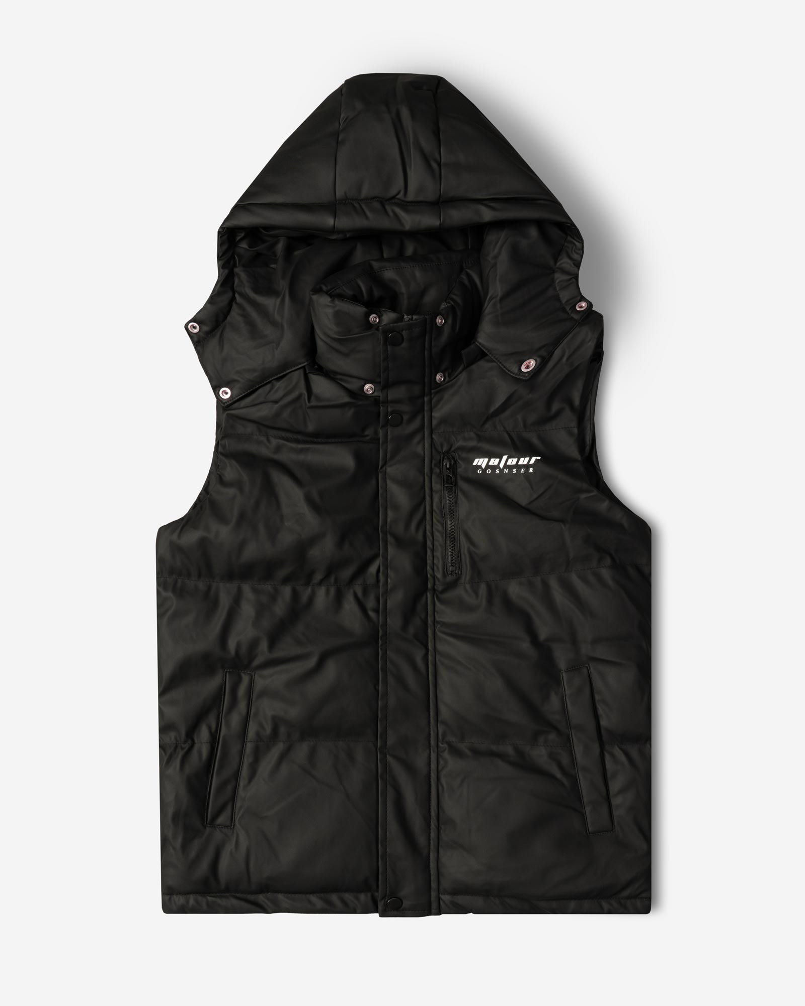 خرید و قیمت پافر مردانه کلاه دار مشکی 24453190