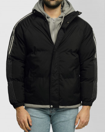 کاپشن مردانه کلاه دار 16419