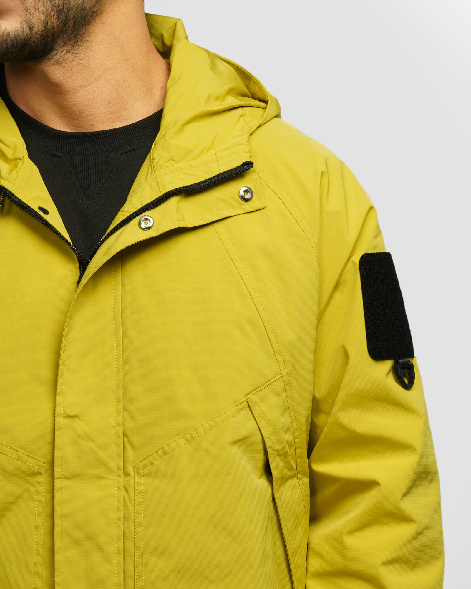 سویشرت شمعی کلاه دار مردانه سبز فسفری 24449184