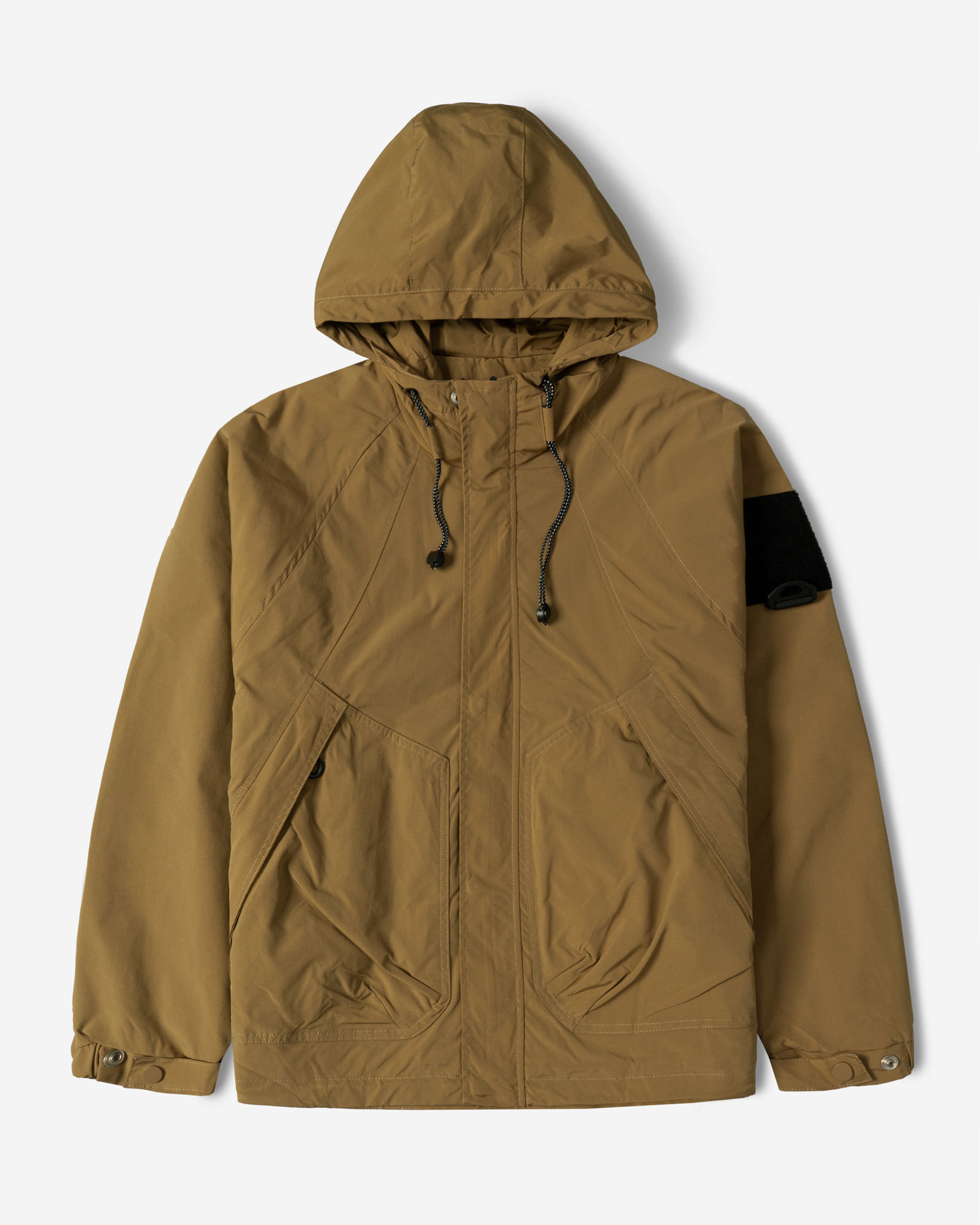 سویشرت شمعی کلاه دار مردانه قهوه ای 24449184