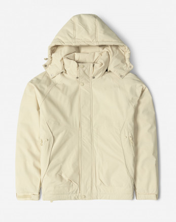 کاپشن مردانه کلاه دار کرم 24416417