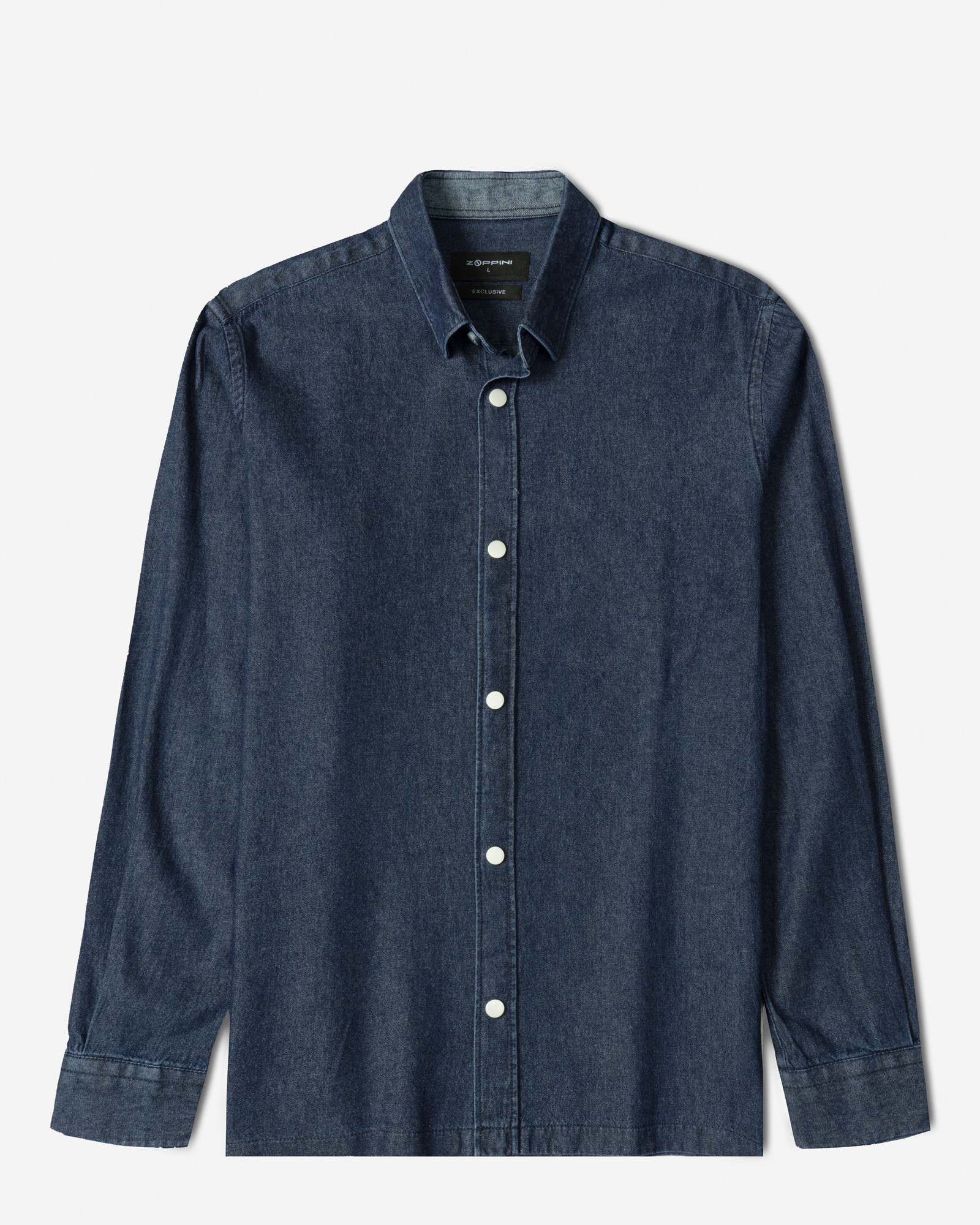 خرید و قیمت پیراهن جین آستین بلند سرمه ای 24474177