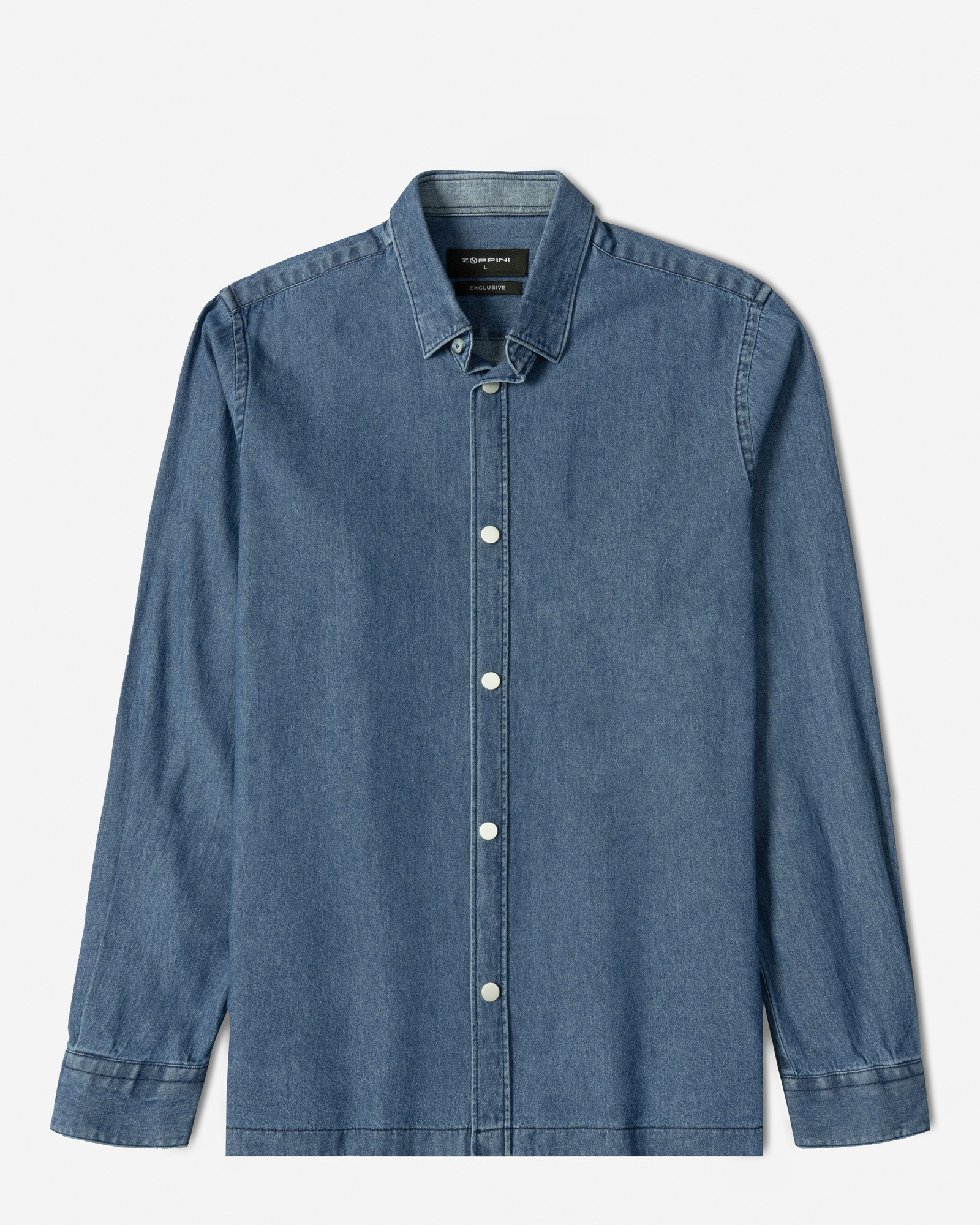 خرید و قیمت پیراهن جین آستین بلند آبی 24474177