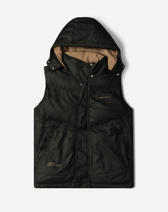 خرید و قیمت پافر مردانه کلاه دار کرم 24453191