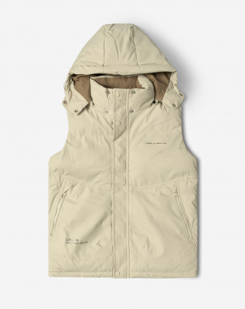 خرید و قیمت پافر مردانه کلاه دار کرم 24453191