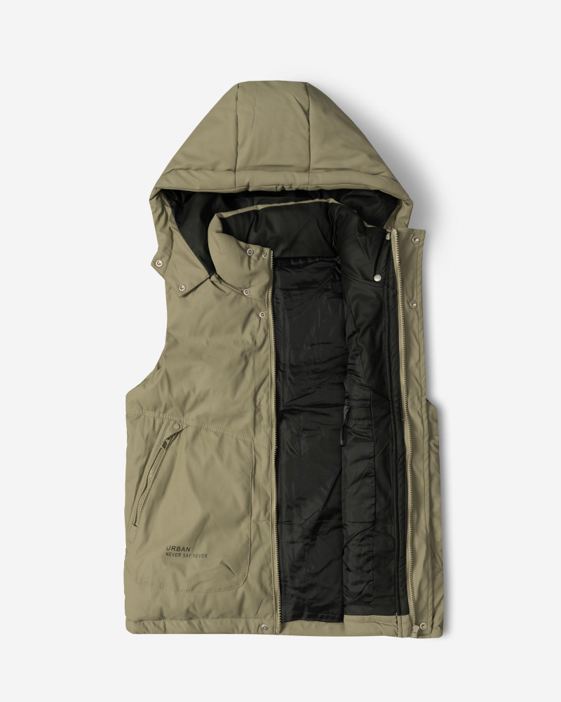 خرید و قیمت پافر مردانه کلاه دار سبز 24453191