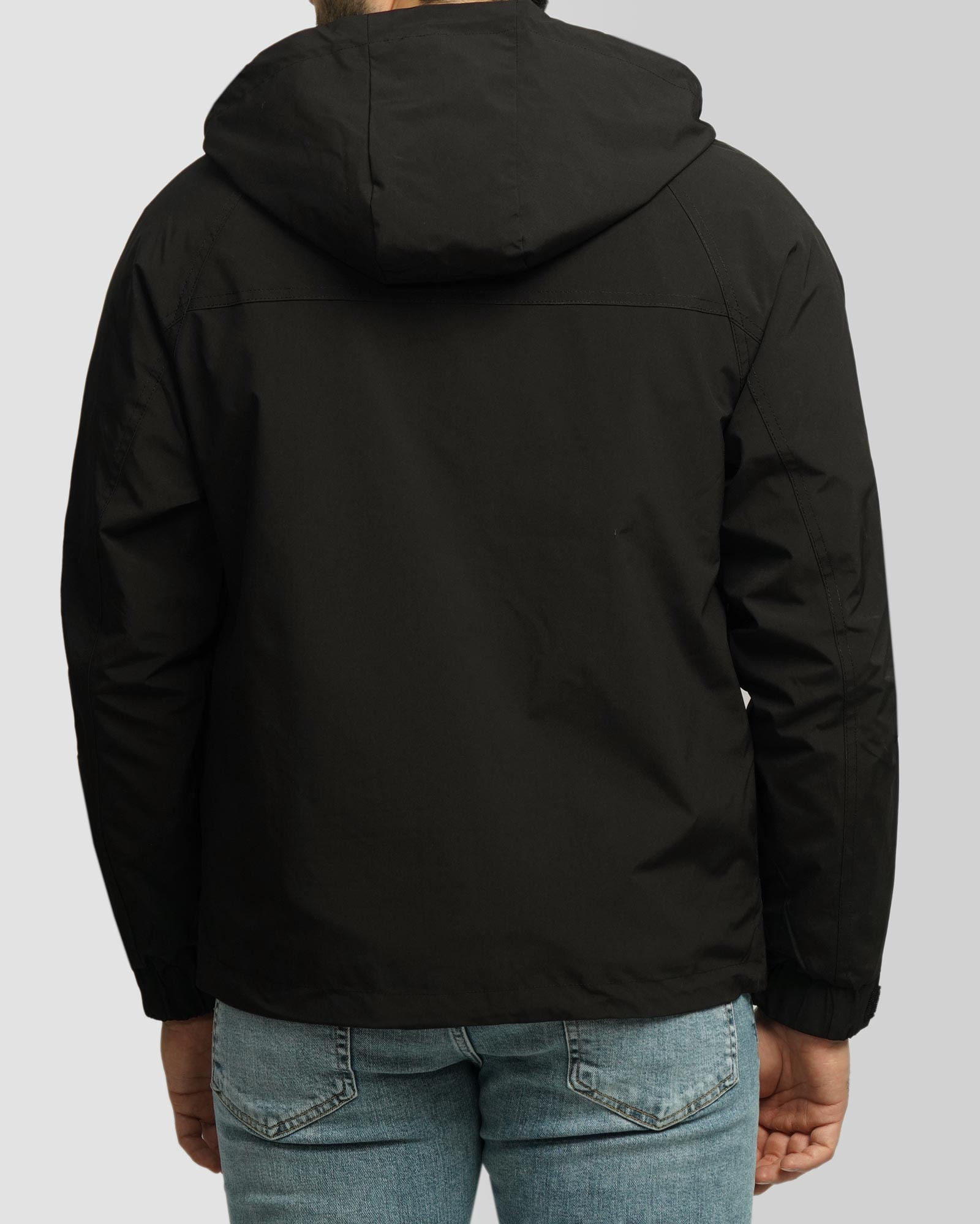 خرید و قیمت سویشرت شمعی کلاه دار مردانه مشکی 24449187