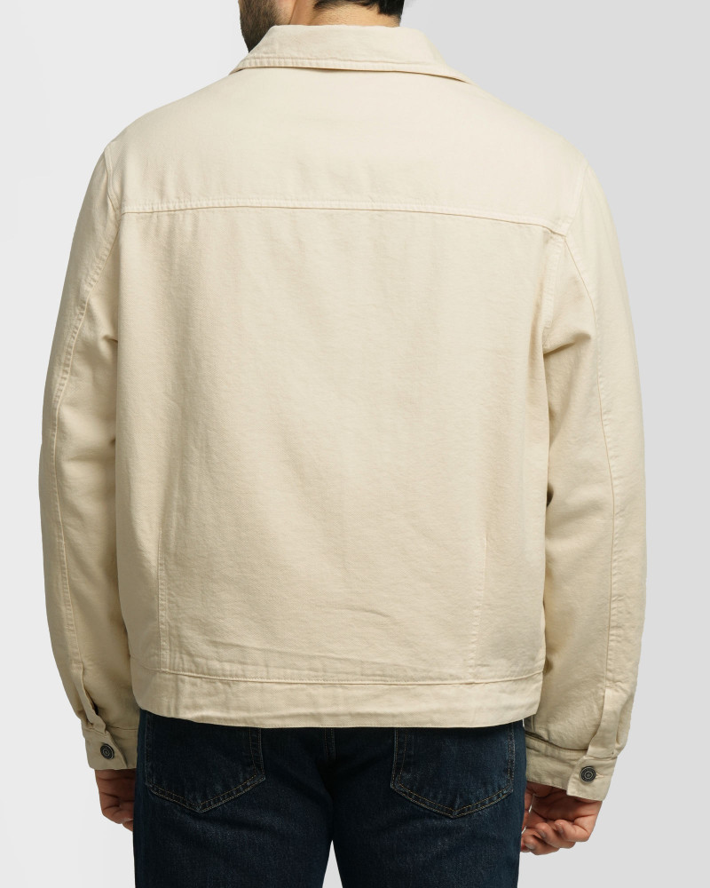 سویشرت کتان مردانه کرم روشن 24413270