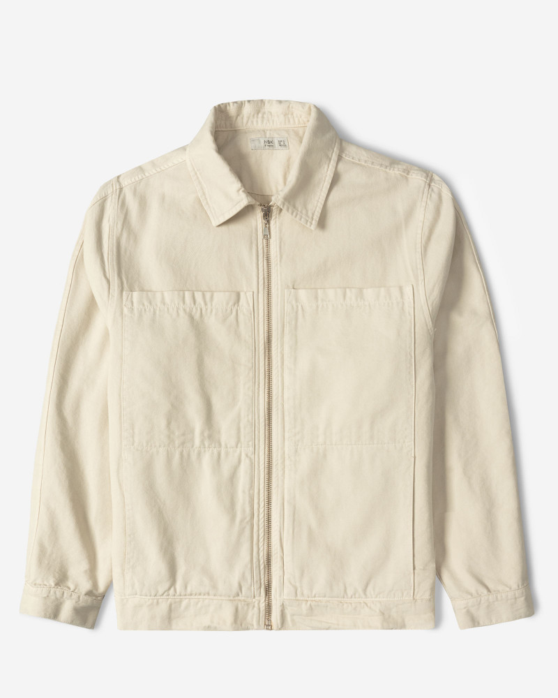 سویشرت کتان مردانه کرم روشن 24413270