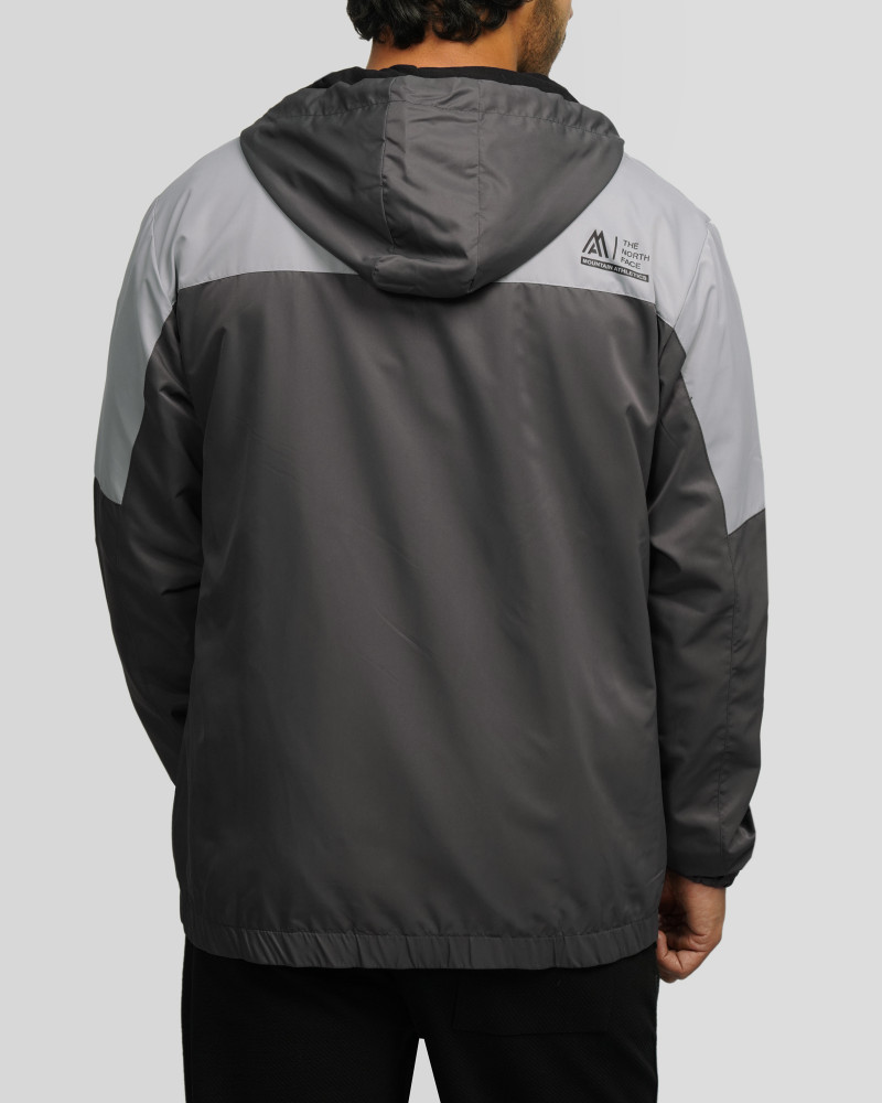 خرید و قیمت سویشرت شمعی کلاه دار مردانه خاکستری 84449177