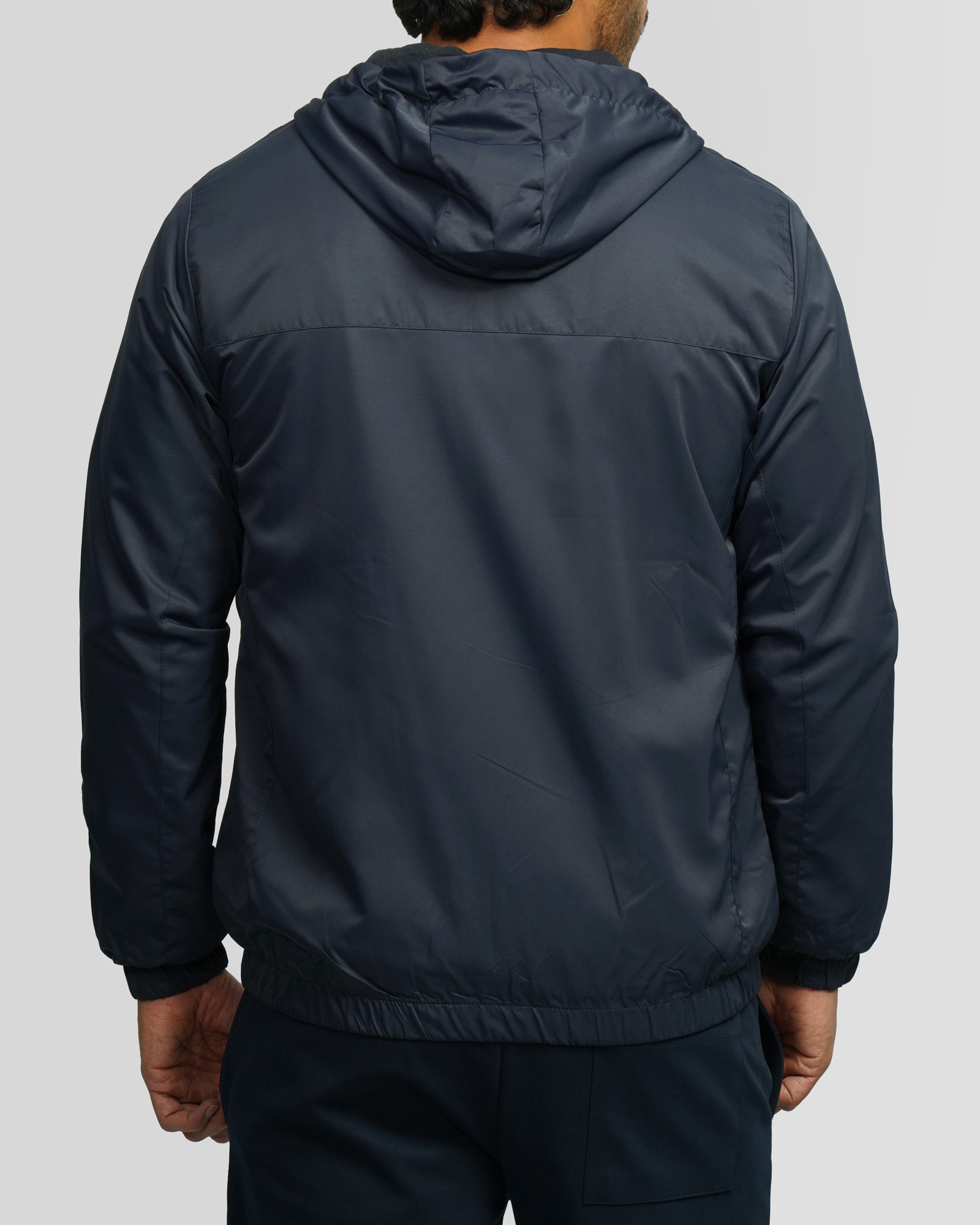 خرید و قیمت سویشرت شمعی کلاه دار مردانه سرمه ای 84449174