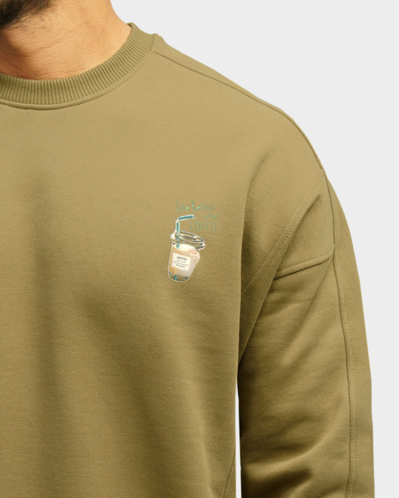 خرید و قیمت پلیور دورس یقه گرد مردانه سبز 24457295