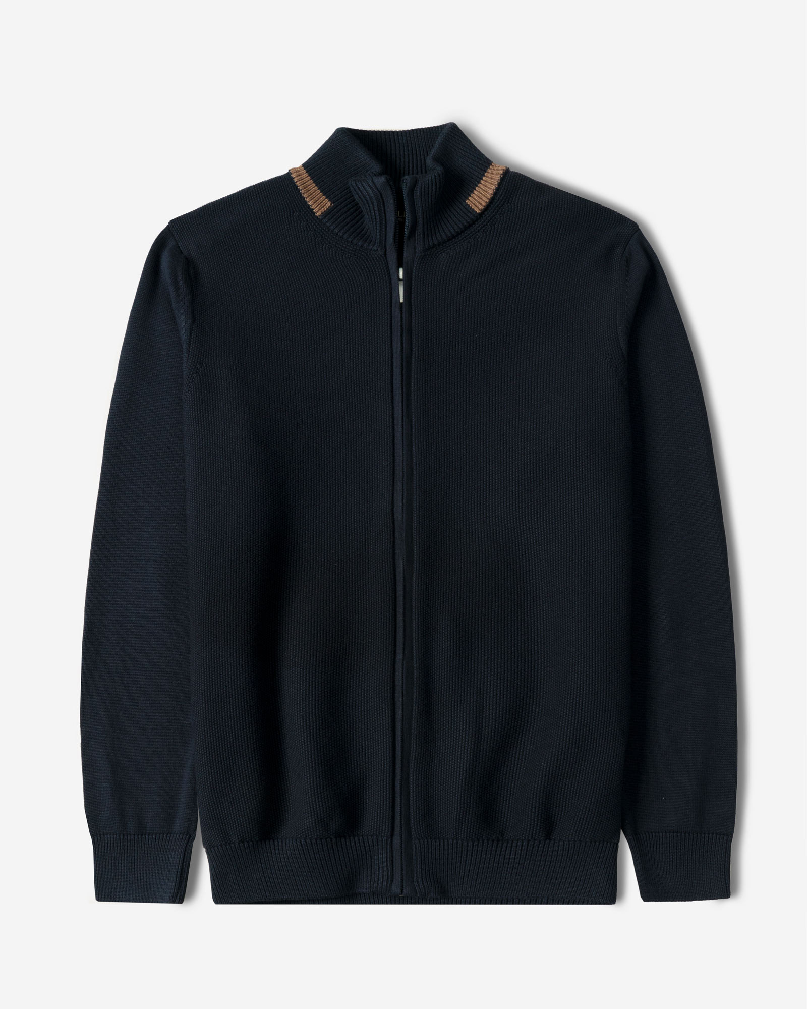 سویشرت بافت مردانه سرمه ای 24476131