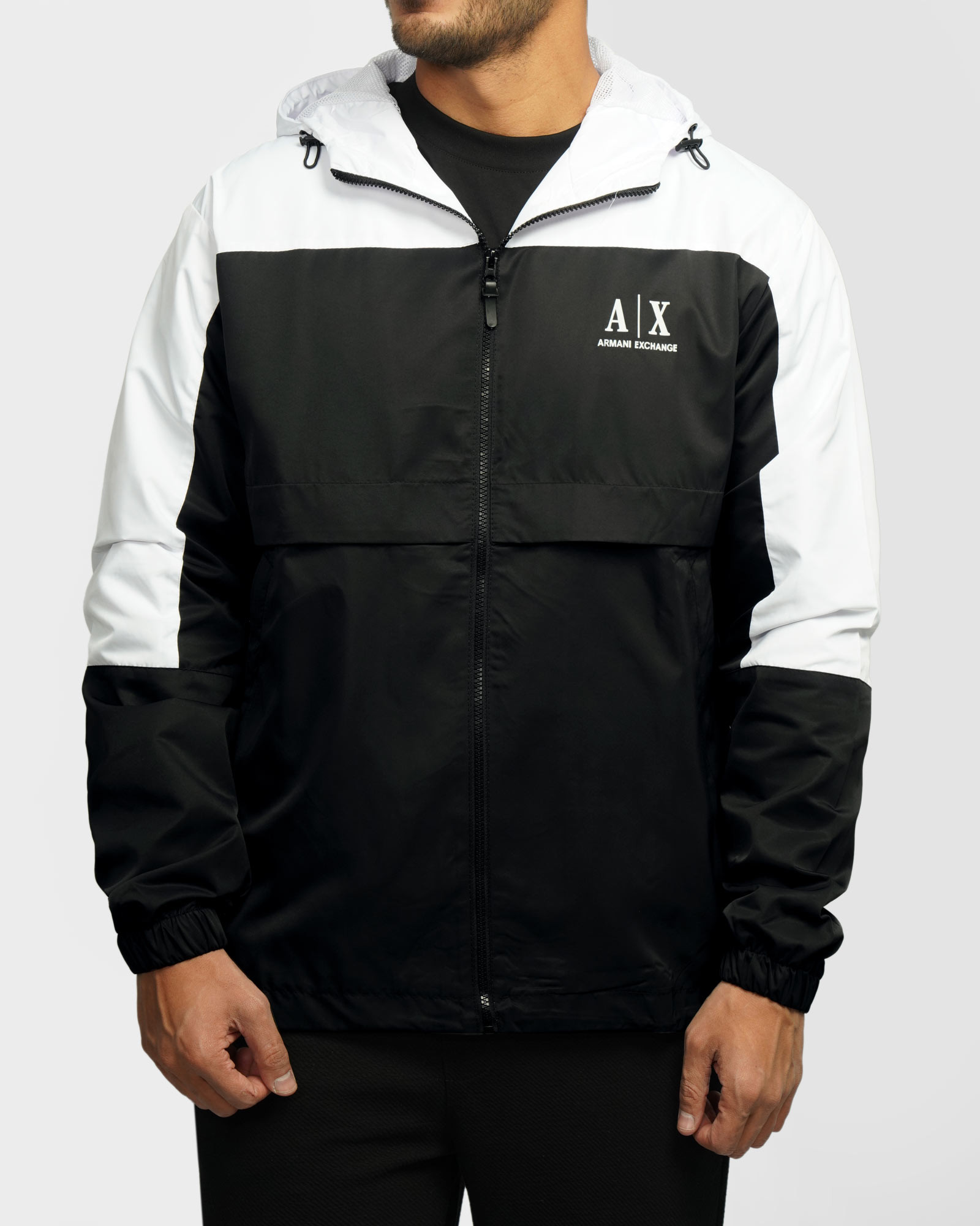 سویشرت شمعی کلاه دار مردانه مشکی 84449178