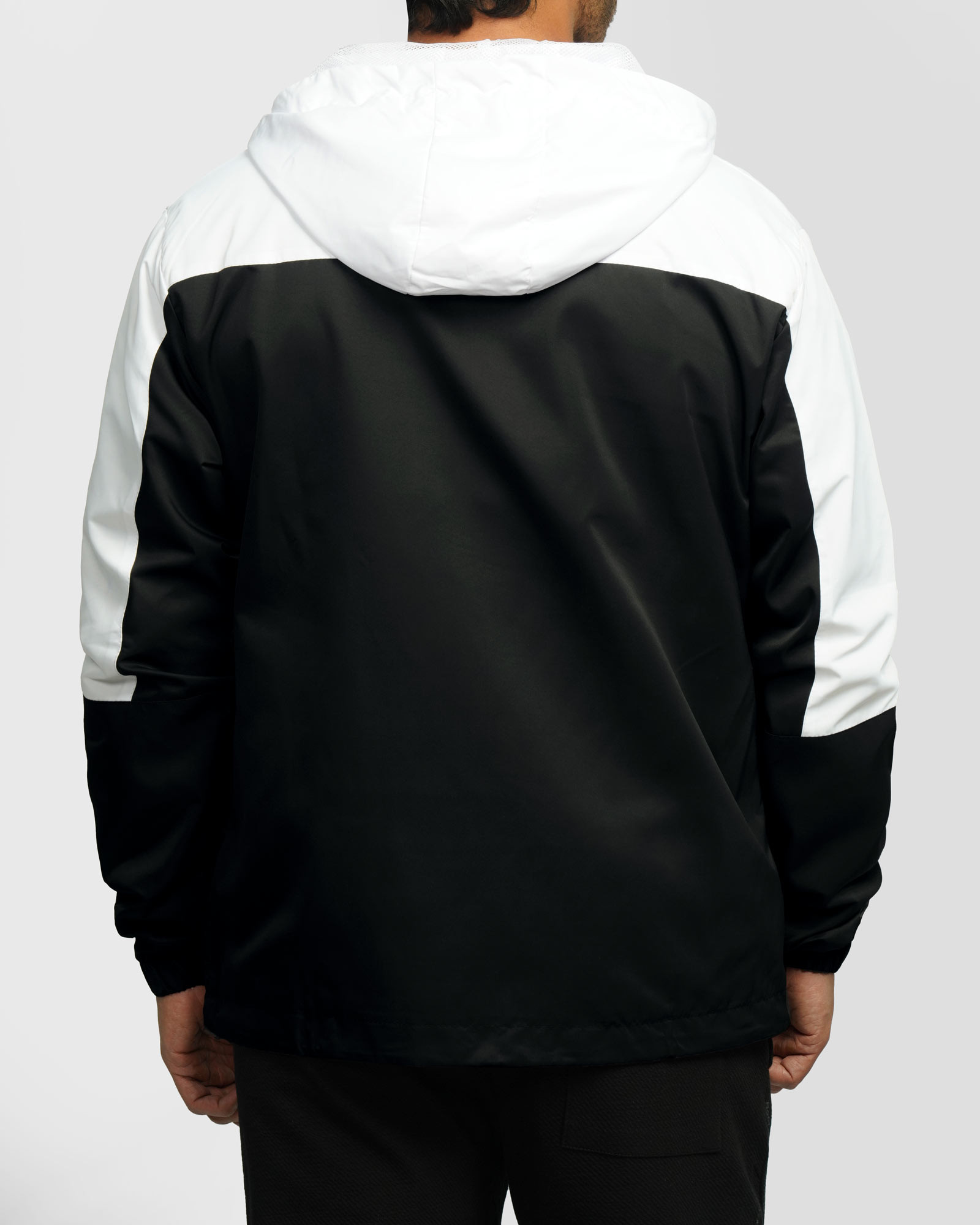 سویشرت شمعی کلاه دار مردانه مشکی 84449178