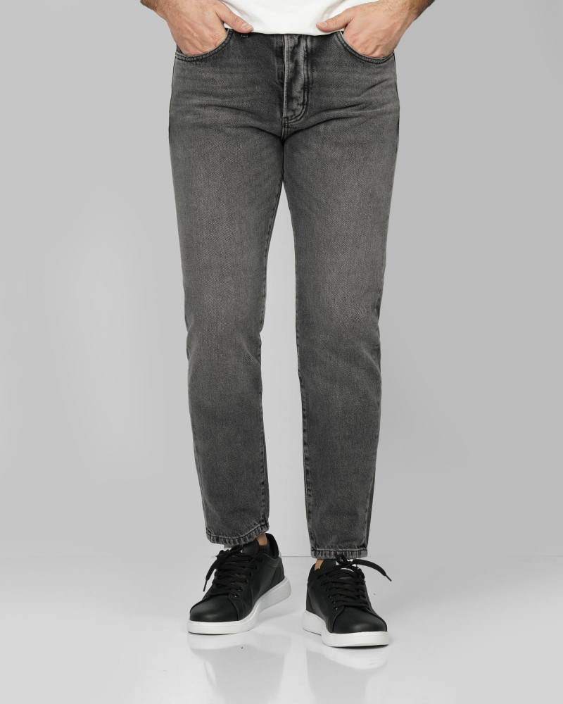 خرید و قیمت شلوار جین استریت استایل (Street Style) ساده مردانه خاکستری 24424858