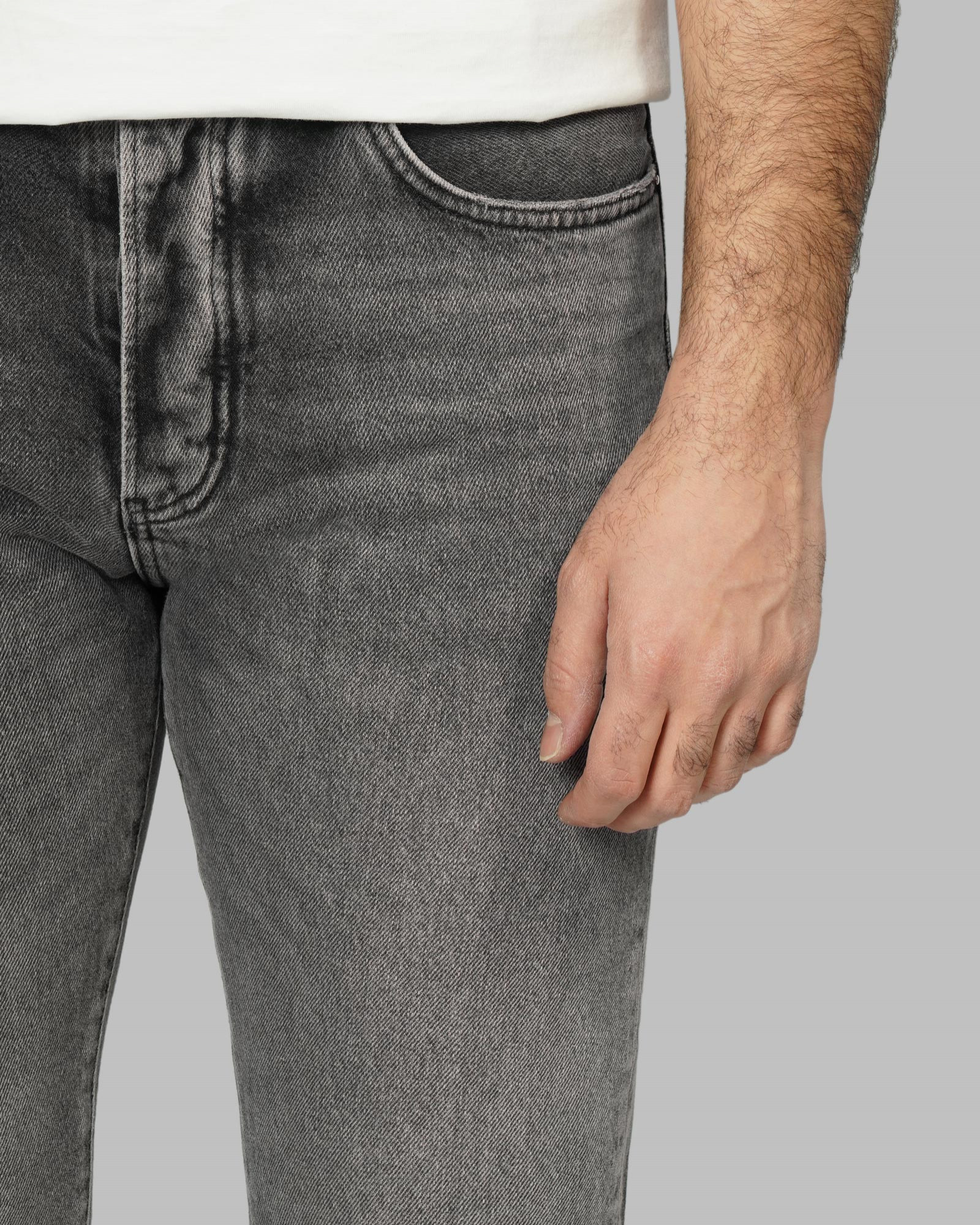 خرید و قیمت شلوار جین استریت استایل (Street Style) ساده مردانه خاکستری 24424858