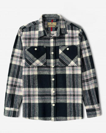 پیراهن ضخیم مردانه سرمه ای 24452318