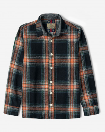 پیراهن ضخیم مردانه سرمه ای تیره 24452315