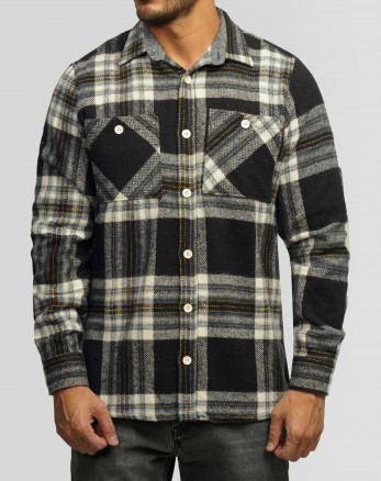 خرید و قیمت پیراهن ضخیم مردانه خاکستری تیره 24452318