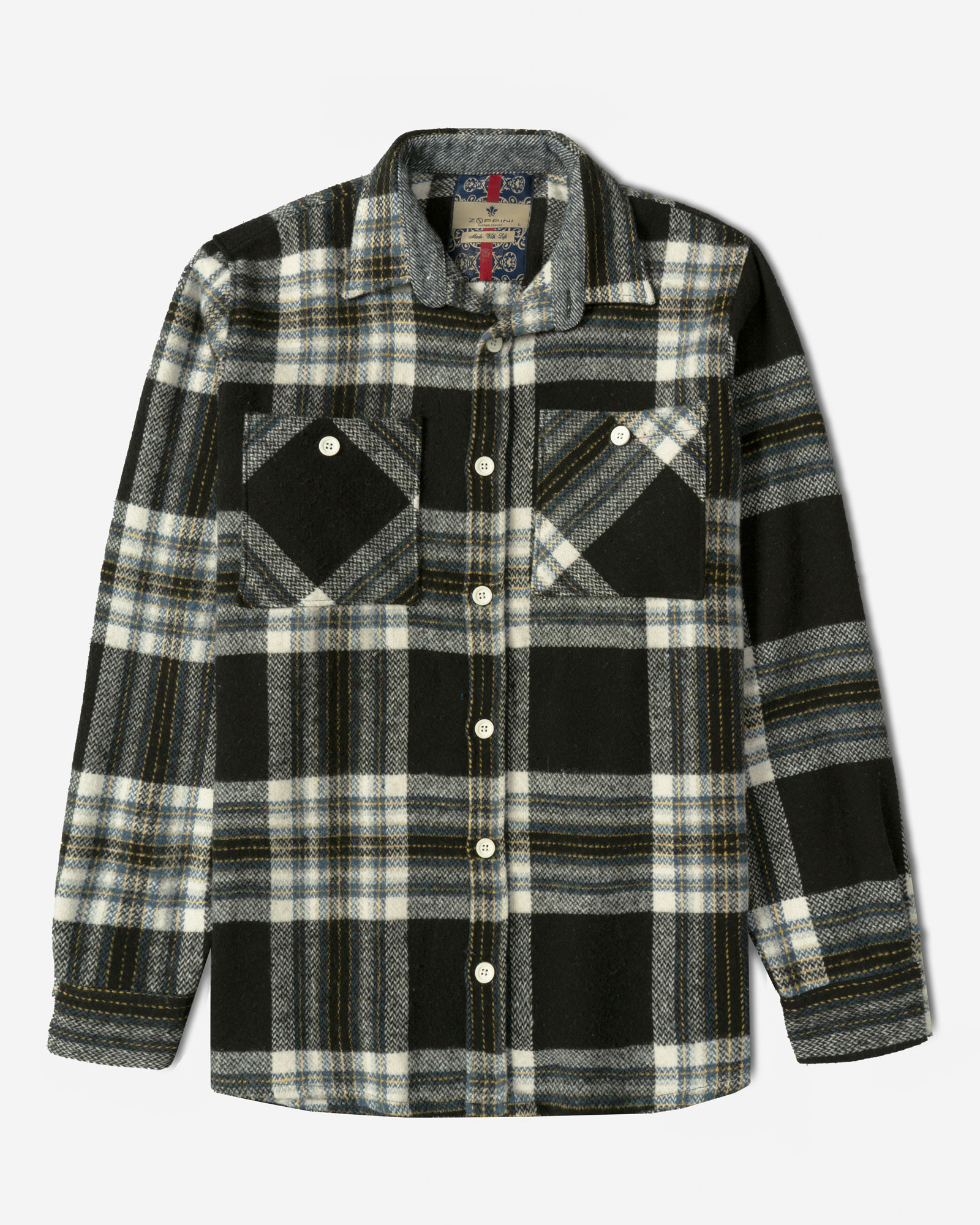 خرید و قیمت پیراهن ضخیم مردانه خاکستری تیره 24452318