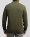 پلیور یقه 5 سانت ساده مردانه سبز 24350108