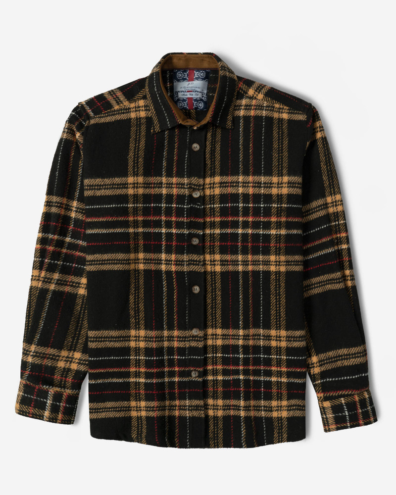 پیراهن ضخیم مردانه مشکی 24452311