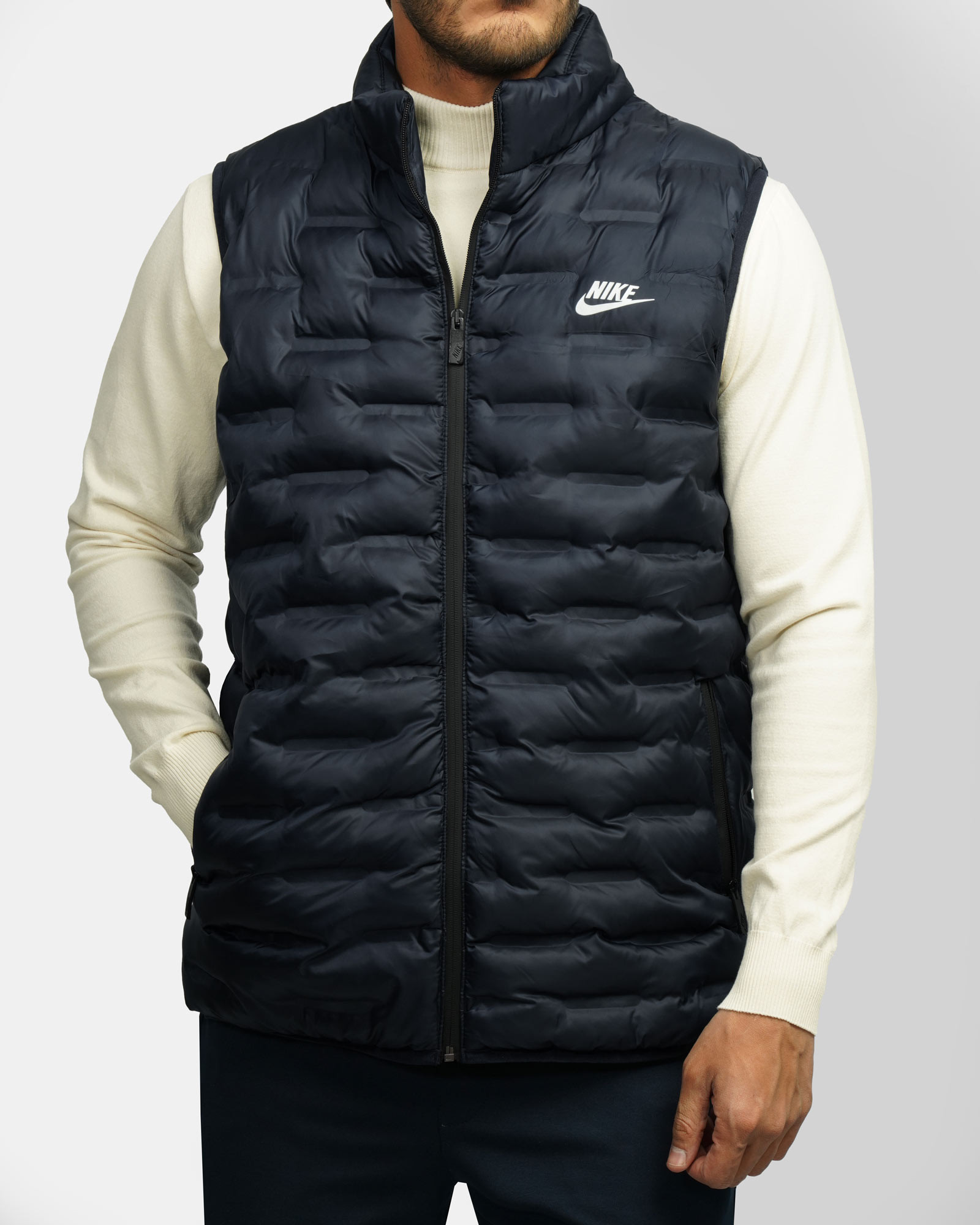 پافر مردانه سرمه ای 84453184