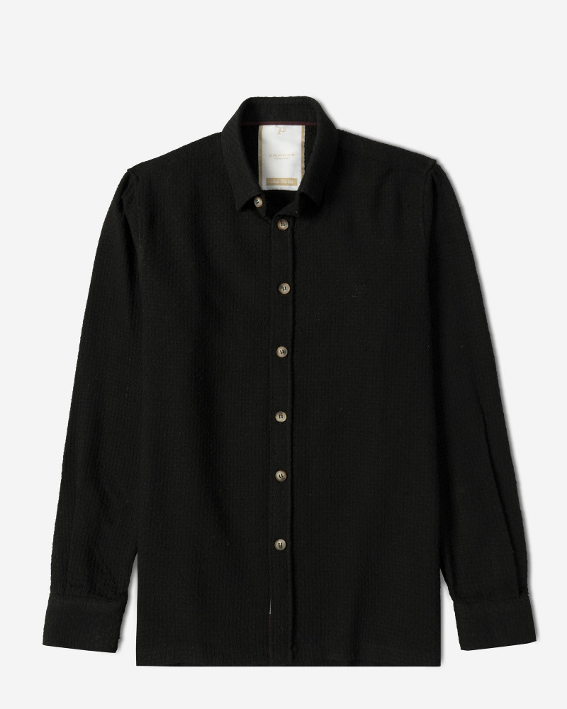 خرید و قیمت پیراهن ضخیم مردانه مشکی 24452323