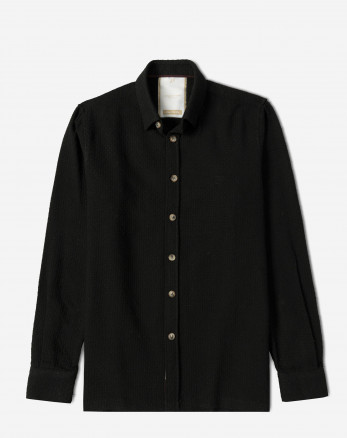 خرید و قیمت پیراهن ضخیم مردانه مشکی 24452323