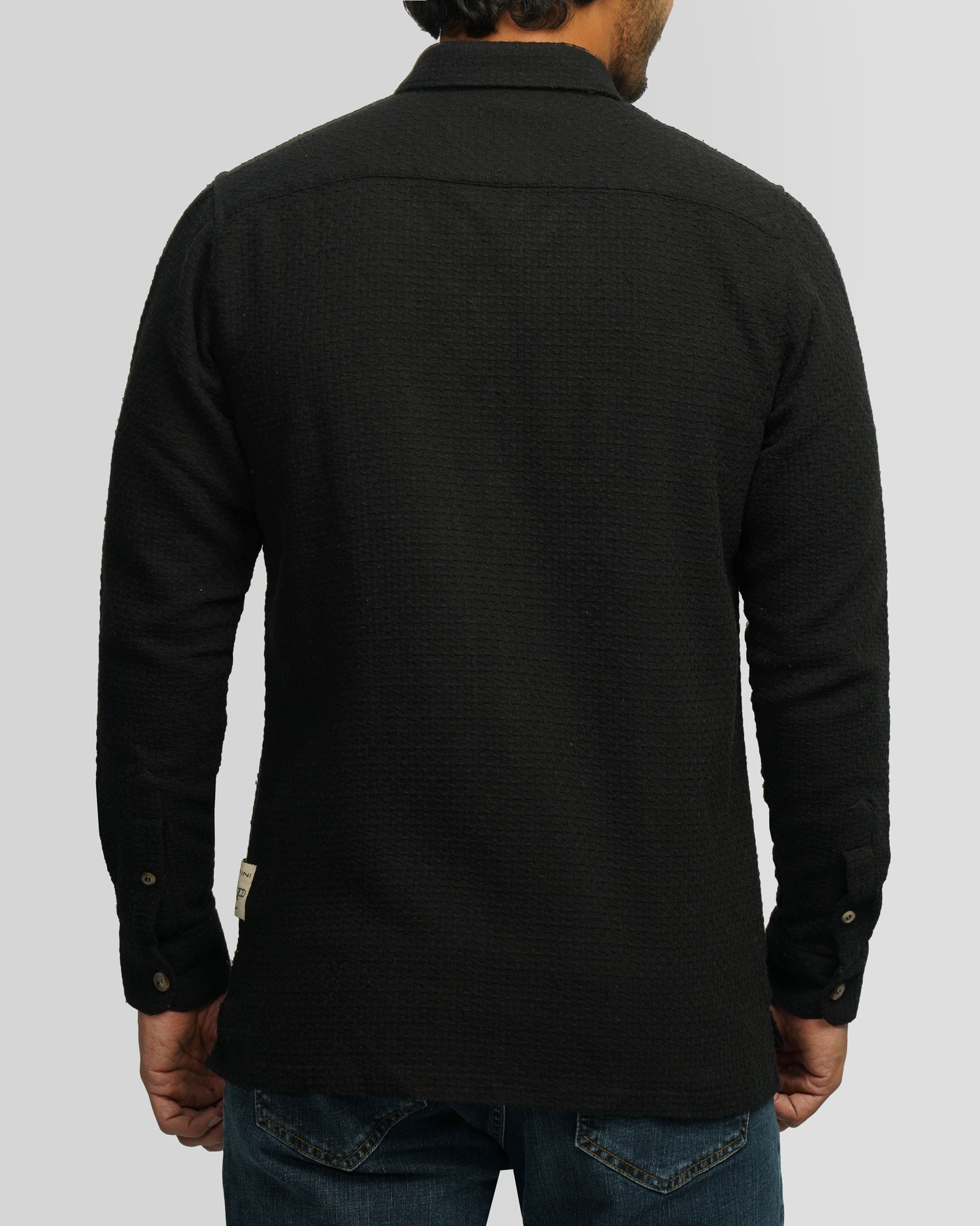 خرید و قیمت پیراهن ضخیم مردانه مشکی 24452323