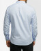 پیراهن آستین بلند ساده مردانه آبی روشن 24421316