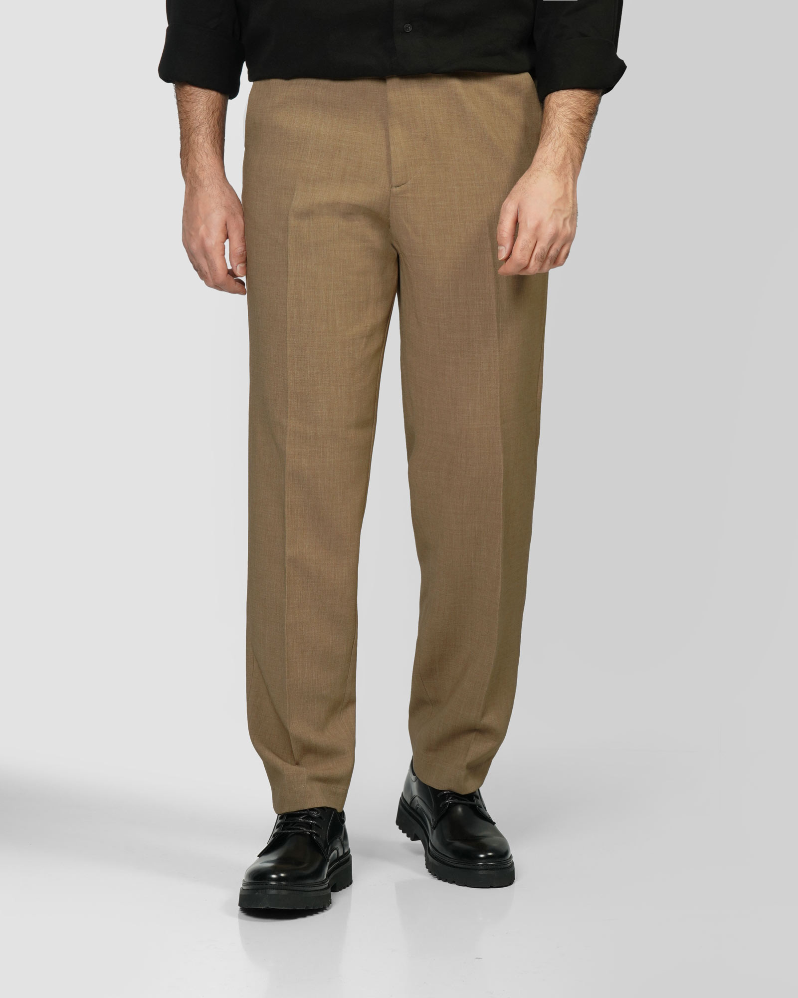  شلوار پارچه ای مردانه رگولار کرم 24462131 