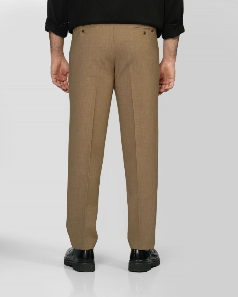  شلوار پارچه ای مردانه رگولار کرم 24462131 