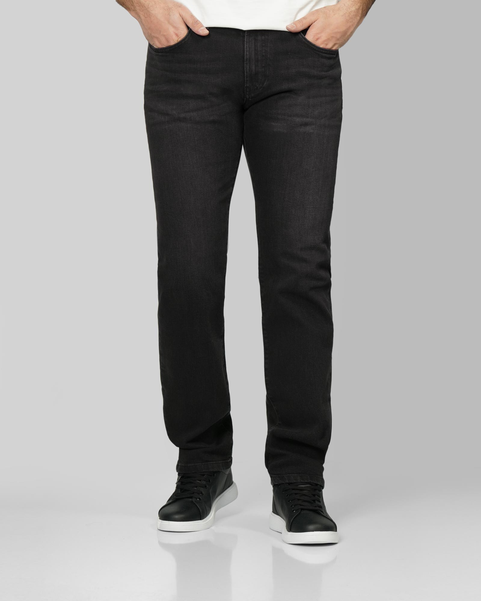 خرید و قیمت شلوار جین رگولار (Regular) ساده مردانه دودی 24412267