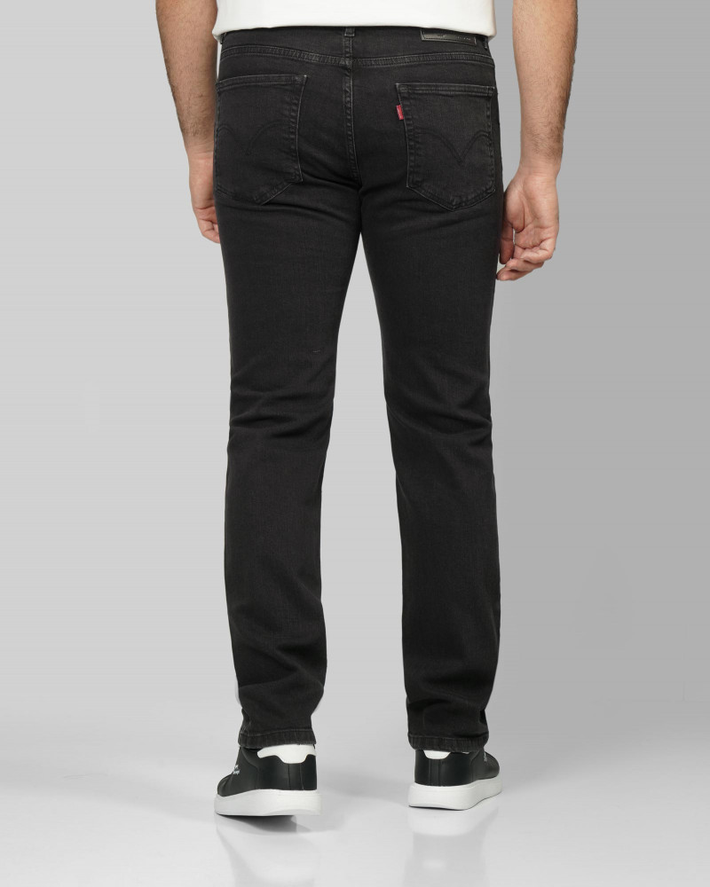 خرید و قیمت شلوار جین رگولار (Regular) ساده مردانه دودی 24412267