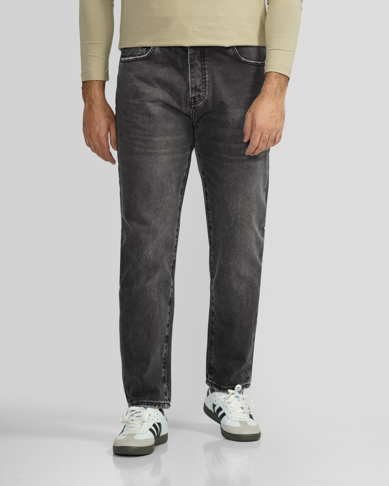 خرید و قیمت شلوار جین استریت استایل (Street Style) ساده مردانه ذغالی 24424816