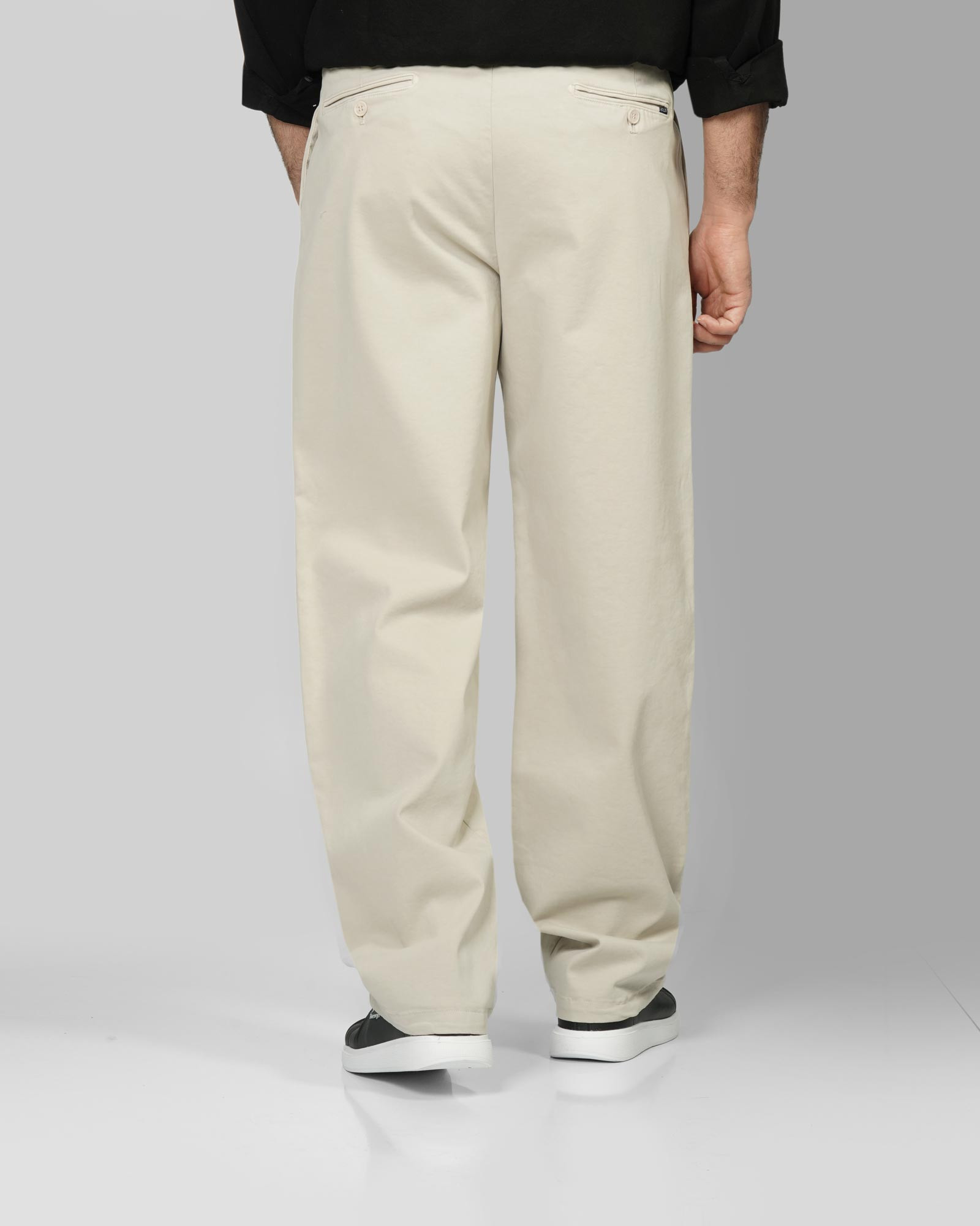 خرید و قیمت شلوار کتان رگولار مردانه کرم روشن 24425190