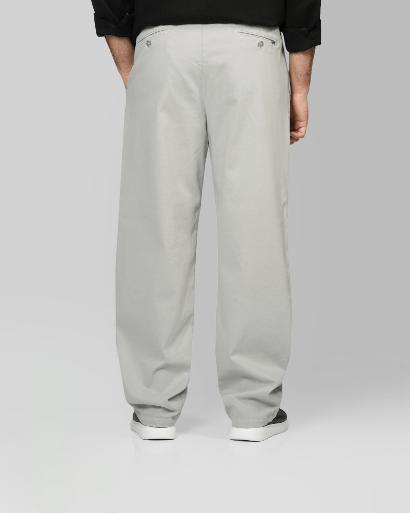 خرید و قیمت شلوار کتان رگولار مردانه طوسی 24425190