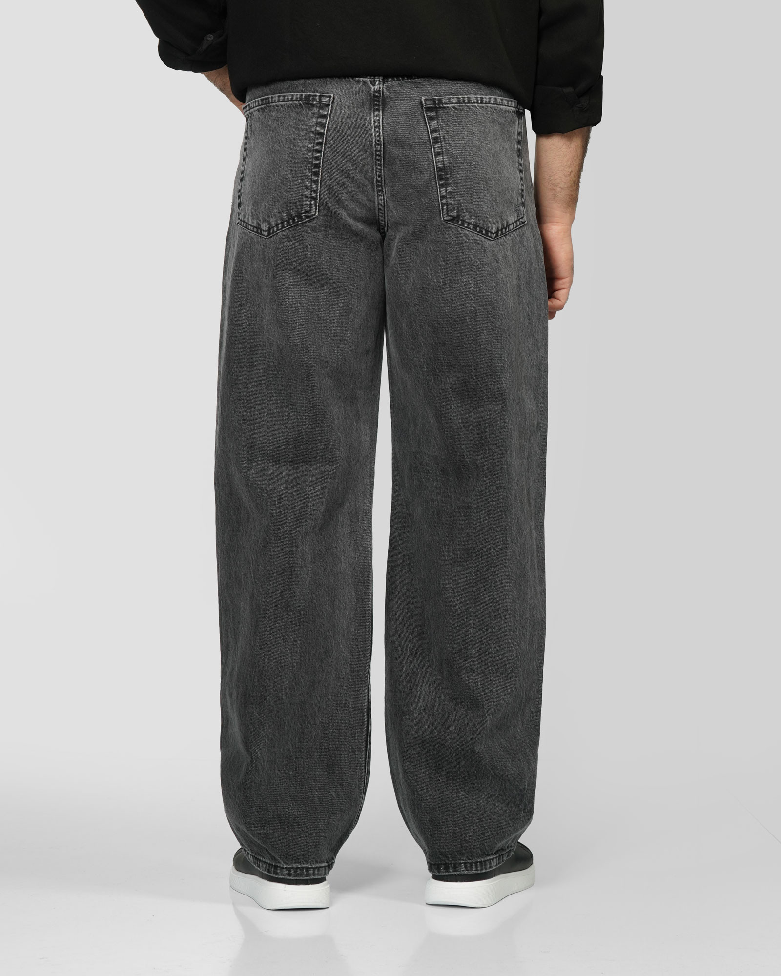 خرید و قیمت شلوار جین بگ (Caro Rigit) زاپ دار مردانه خاکستری 24424845